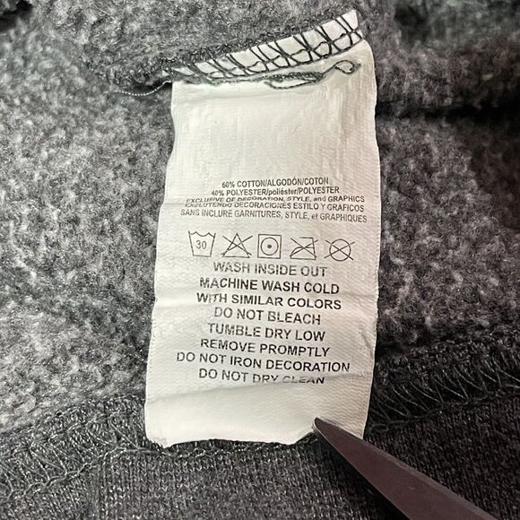 Majestic Green Bay Packers Hoodie Mens Medium Gray Sweatshirt Drawstring Logo - Picture 9 of 11